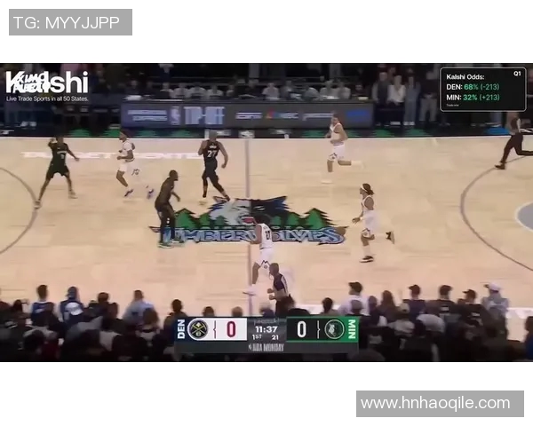 约基奇妙传送助攻，沃特森飞扣掘金领先狼队10分